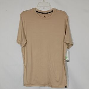 NWT GAIAM Men's Humus Everyday Basic Crew Mens Size Small Shirt Fitness Slim Fit